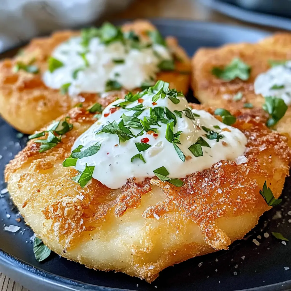 Langos aus der Heißluftfritteuse leicht gemacht